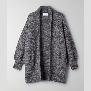 Aritzia 1-01 Babaton Oversized Wool Cardigan NoTag